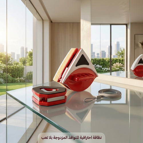 الآلة المغناطيسية الذكية - لتنظيف الجهتين في وقت واحد